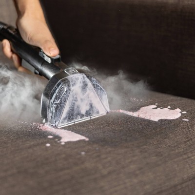 Bissell Little Green HydroSteam Black Bagless Carpet Cleaner