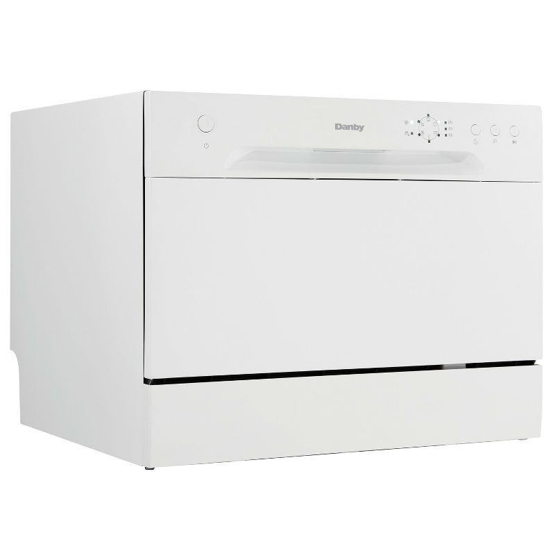 Danby DDW621WDB 6 Place Setting Countertop Dishwasher in White, 5 of 13
