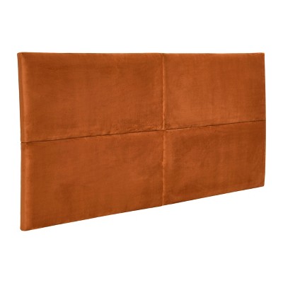 Terracotta Upholstered King Sound Reducing Panel Headboard