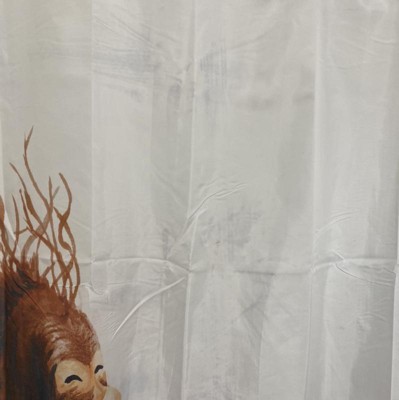 Blow Dryer Monkey Shower Curtain - On Sale - Bed Bath & Beyond