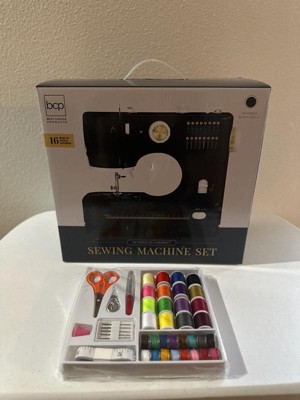 Best Choice Products 55-Piece Sewing Machine Kit for Beginners, w/ 16 ...