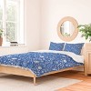 Deny Designs 3pc Full/Queen Marta Barragan Camarasa Floral perennial pleasure Duvet and Sham Set - 2 of 4