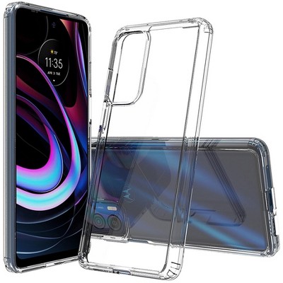 Nakedcellphone Clear Case for Motorola Edge 5G (2021 Edition)