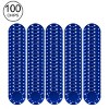 Poker Chips – 100-Piece Set of 11.5-gram Blackjack Chips with Suited Design by Trademark Poker (Blue) - 4 of 4