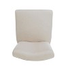 PAGED Bar Stools Set of 2, Modern Wooden Counter Height Bar Chair with Rattan Back and Cushion for Bar, Kitchen, Dining Room - 4 of 4