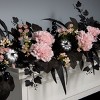 6' Pretty Morbid Pink Carnation Halloween Garland - National Tree Company - 2 of 3