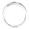 Pompeii3 Mens Real Diamond 14k White Gold Wedding Ring Band New - image 3 of 4