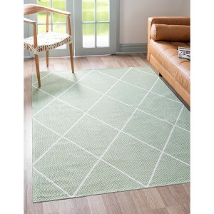 Unique Loom    Decatur Diamond Area Rug - 1 of 4