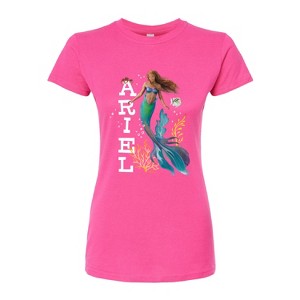 Women's - Disney - Ariel in Water Fitted Graphic T-Shirt - 1 of 3