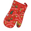 Grinch Oven Mitt Set Dr Seuss How The GRINCH Stole Christmas Feelin Grinchy Kitchen Oven Mitt Towel Set Baking Cooking Multicolored - 4 of 4