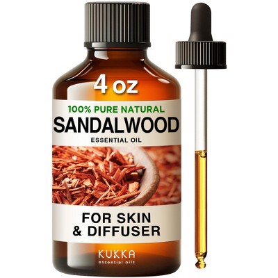 KUKKA Sandalwood Essential Oil 100% Pure Natural - 4 Fl Oz