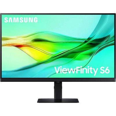Manufacturer Refurbished Samsung ViewFinity S6 S27D606UAN S60UD Series 27" LED monitor, Black