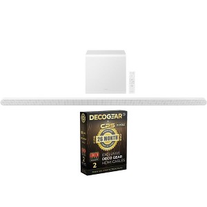 Samsung 3.1.2ch Wireless Soundbar White 2024 + 26 Months Protection Pack Bundle - 1 of 4