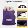 Drawstring Backpack is a must-have for outdoor hiking/fitness, with a simple design and strong waterproof - 3 of 4