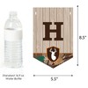 Big Dot of Happiness Gone Hunting - Deer Hunting Camo Birthday Party Bunting Banner - Birthday Party Decorations - Happy Birthday - 3 of 4