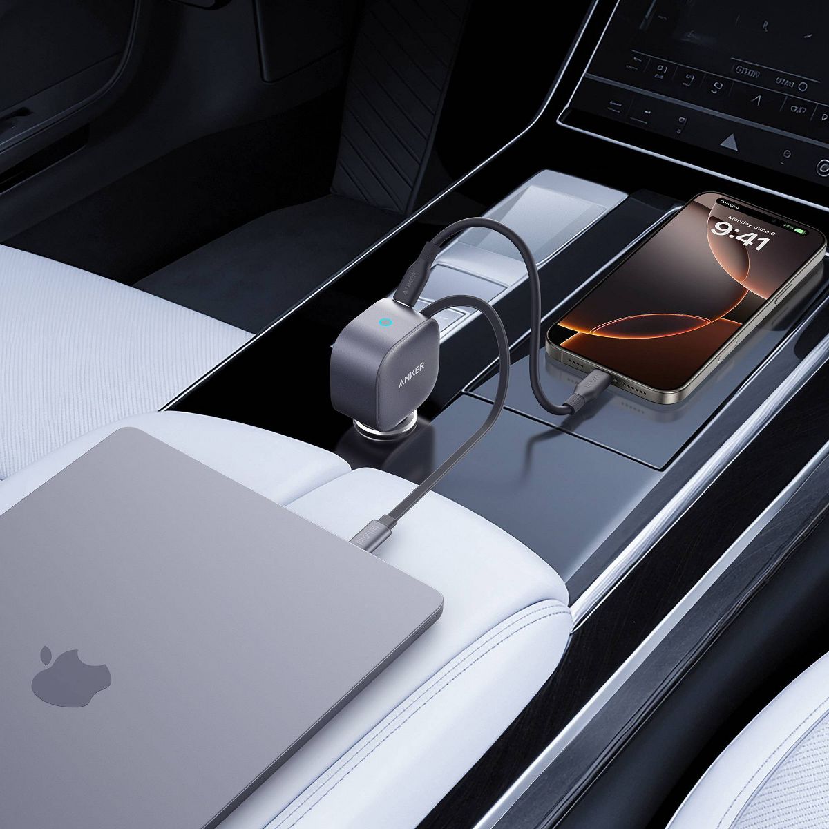 Anker 75W Retractable Car Charger - thumbnail 5