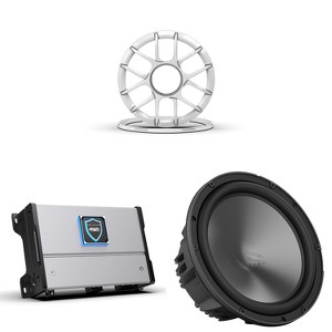 Wet Sounds HTM-1 - HTM Series Full-Range Class-D 1200 Watt at 1-Ohm Mono Amplifier with Wet Sounds REVO 10 FA S4 V3 - REVO Series 10" Free Air 4 Oh... - 1 of 4