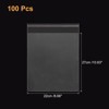 Unique Bargains Self-Sealing Water Resistant Packing Cookies Jewelry Bags 100 Pcs - 2 of 4