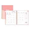 Blue Sky Weekly/Monthly Student Wirebound Planner 8.5"x11" Double Pocket Flamingo Pink/Sorbet - 4 of 4