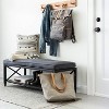 Bleached Jute Fringe Rug - Hearth & Hand™ with Magnolia - 3 of 4