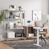 Seville Classics HOME 4-Tier Steel Shelving with Shelf Liners, 36" W x 14" D x 56.5" H - 4 of 4