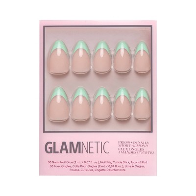 Glamnetic Pistachio Crème Press-On Nails - 30ct - Ulta Beauty