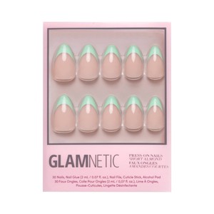 Glamnetic Pistachio Crème Press-On Nails - 30ct - Ulta Beauty - 1 of 4