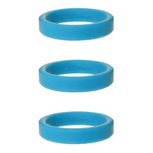 Chewigem Infant Bangle, Blue, Set of 3 - 1 of 1