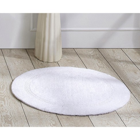 Better Trends Lux 100% Cotton Tufted Solid Reversible Bath Rug 30 ...