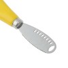 Unique Bargains Stainless Steel Safe Butter Cutter with Ceramic Handle Hole Design Yellow 5.3 Inch - 2 of 3