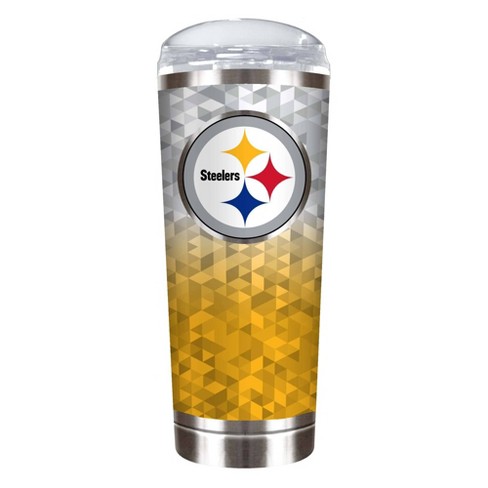 Pittsburgh Steelers 18 oz Hustle Travel Mug - Onyx