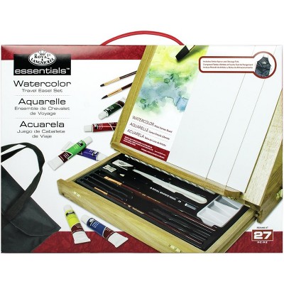 Easel Art Set W/Easy To Store Bag-Watercolor FOB: MI