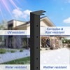 Black Metal DIY Cable Railing System Kit for Deck, Perfect for Modern Outdoor Spaces - 2 of 4