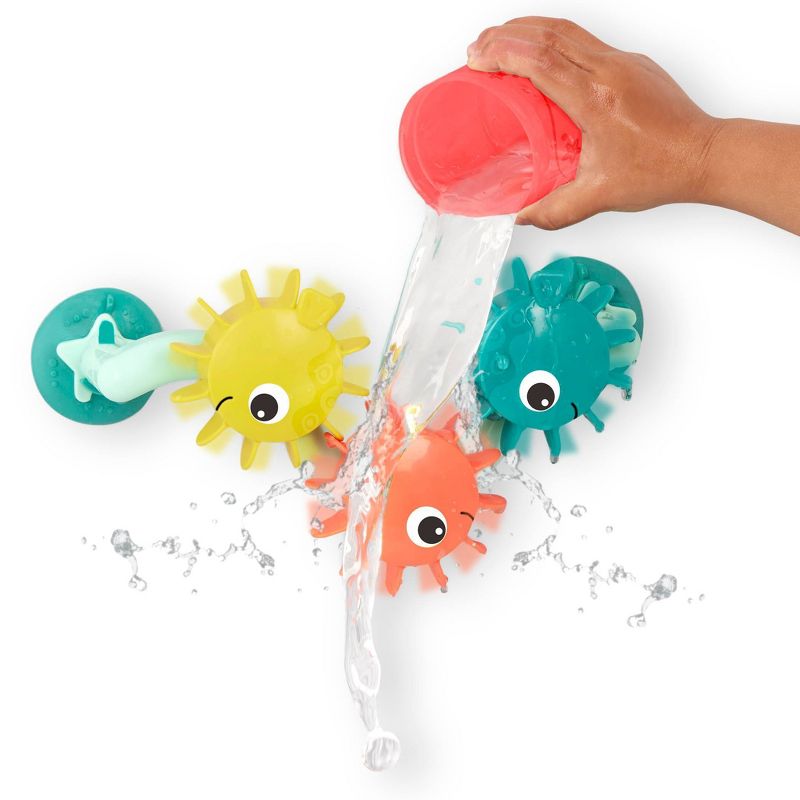 B. toys - Bath Pump Toy &#38; Drip Cups - Wonder-Full Waterworks, 5 of 10