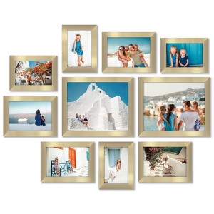 Americanflat Picture Frame Set of 7 Pieces with shatter-resistant glass - Available in a variety of sizes and styles - 1 of 4