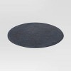 Faux Leather Decorative Charger Blue - Threshold™