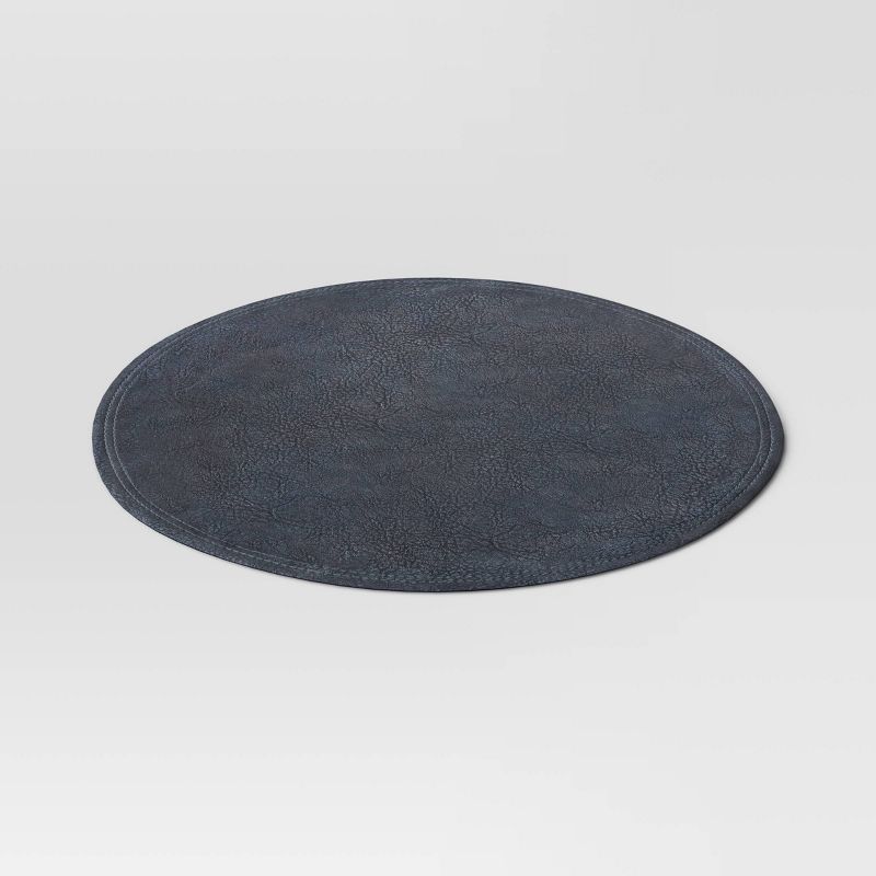 Faux Leather Decorative Charger - Threshold™, 4 of 10