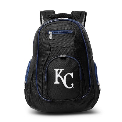  MLB Kansas City Royals Colored Trim Laptop Backpack 