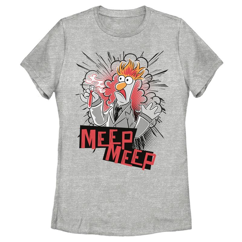 Women's The Muppets Beaker Meep T-Shirt, 1 of 5