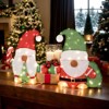 Karl Home 2pcs Gnome with Candy Cane Christmas Decoration - 2 of 4
