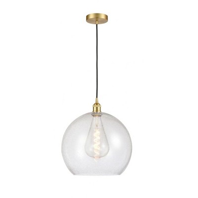 Athens - 1 Light Pendant In Industrial Style-17.38 Inches Tall and 13.75 Inches Wide