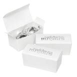 25ct Mr. & Mrs. Wedding White Truffle Favor Box