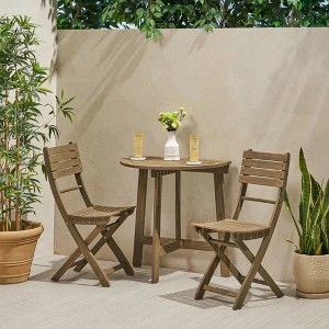 Maggift Patio Seating Sets Outdoor, Featuring Unique Design, Ideal for Chats, Perfect for Gardens, Living Spaces, Beige, 15.75"*20.5"*33.75" - 1 of 4