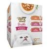 Purina Fancy Feast Broths Seafood Bisque & Shrimp Gourmet Lickable Grain Free Wet Cat Food Variety Pack - 1.4oz /12ct - 4 of 4