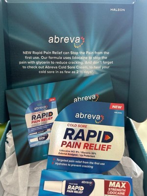 Abreva Cold Sore Rapid Pain Relief