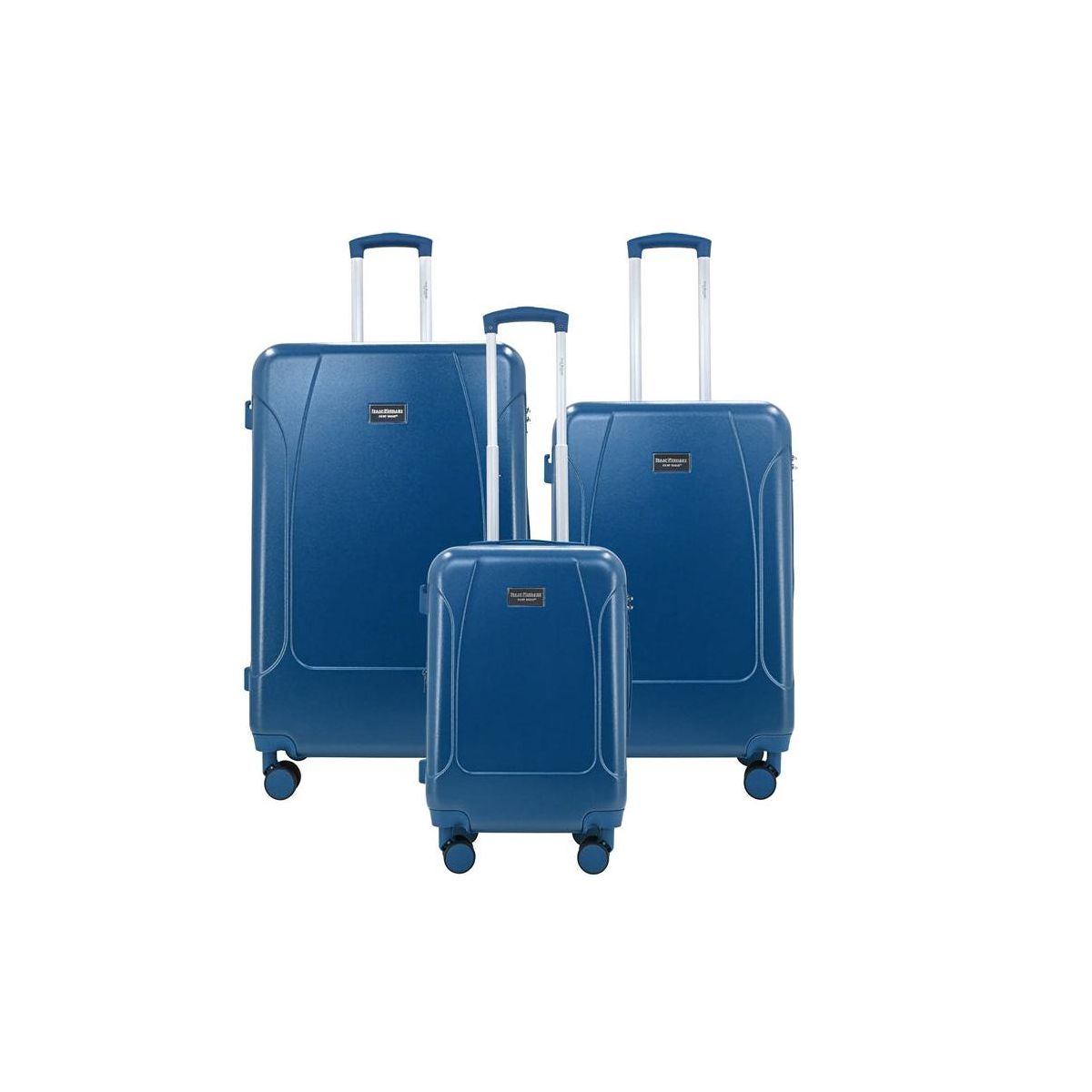 Isaac Mizrahi Luna 3-Piece Lightweight Expandable Spinner Luggage Set, 20", 24" & 28"