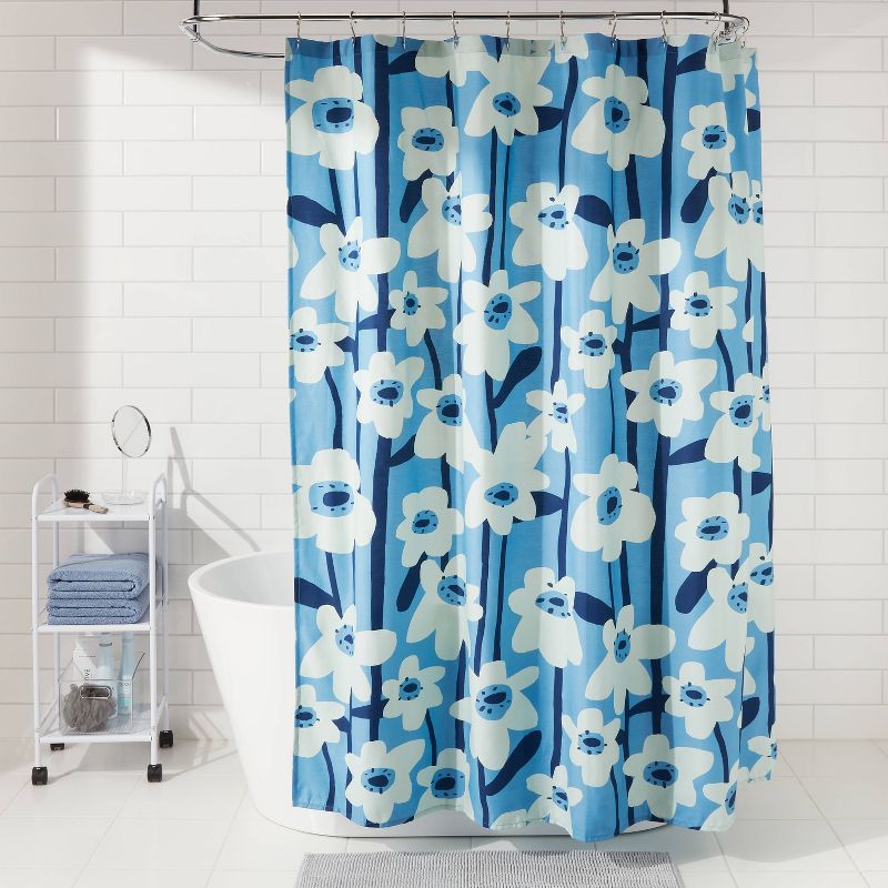 Modern Floral Shower Curtain - Room Essentials&#8482;, 3 of 6
