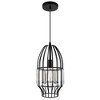 CWI Lighting Alethia 1 Light Down Mini Pendant With Black Finish - 3 of 4