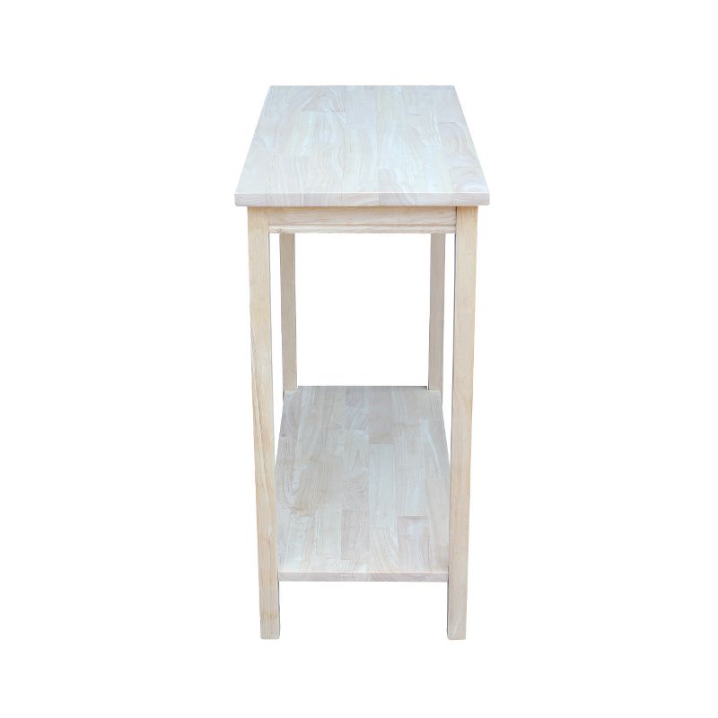 Portman Accent Table Unfinished - International Concepts, 5 of 9