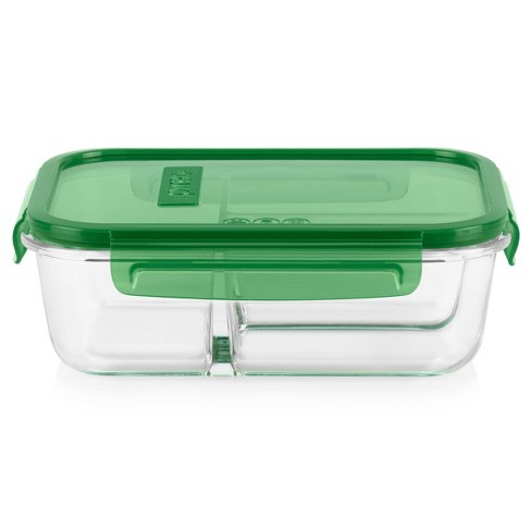 Pyrex Mealbox 5.5 Cup Rectangular Glass Food Storage : Target